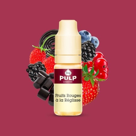 Pulp Fruits Rouges à la Réglisse 10ML - FR