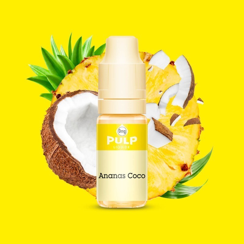 10ML - Pulp Malibu Ananas (Coco) - BE