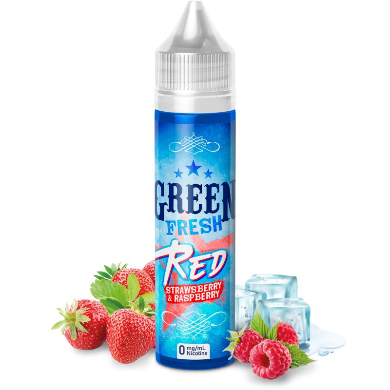 50ML - Green fresh red - e-liquide France