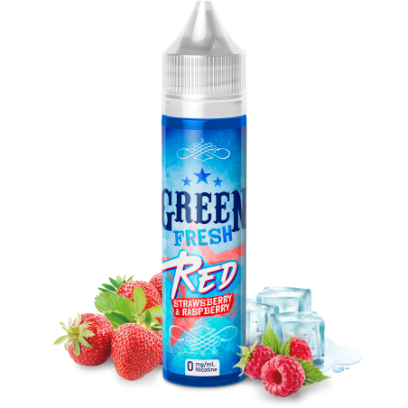 50ML - Green fresh red - e-liquide France